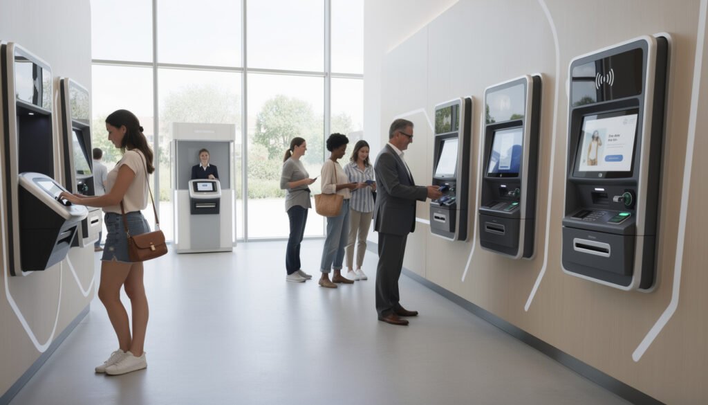 découvrez comment l'automate bancaire révolutionne l'expérience client en offrant rapidité, simplicité et accessibilité 24/7, tout en optimisant la gestion des services financiers.