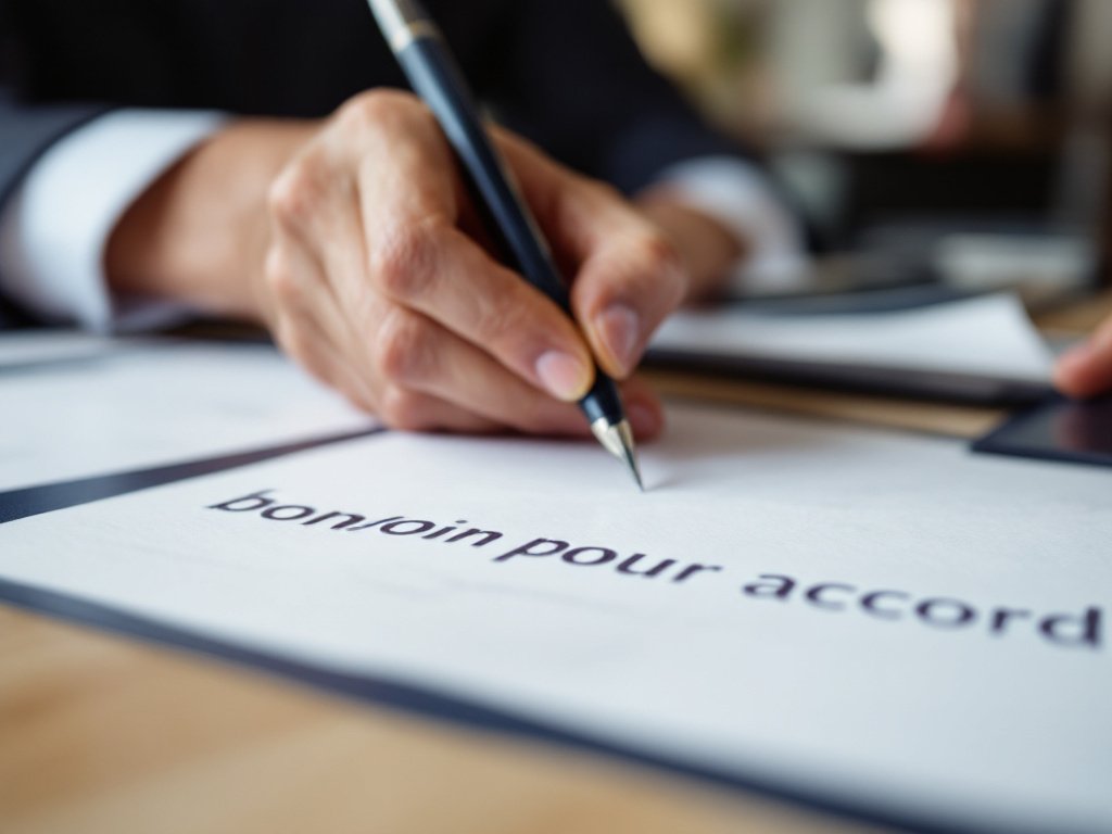 Comment valider un devis avec la mention bon pour accord ?