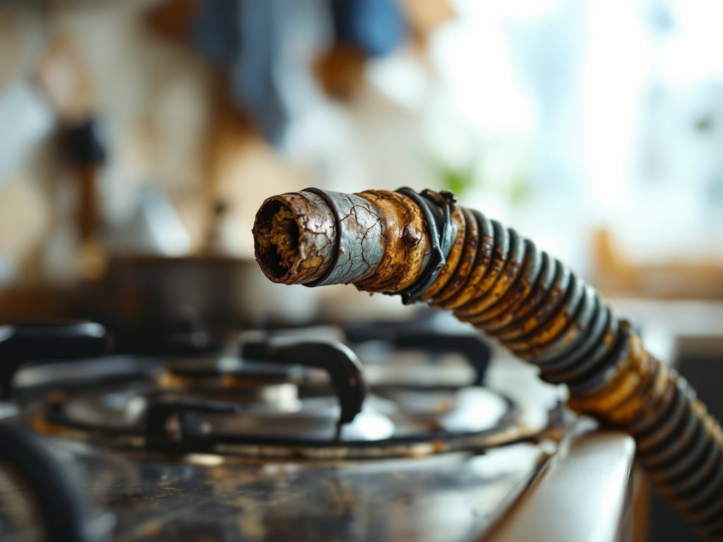 Tuyau de gaz périmé en appartement : risques et sanctions