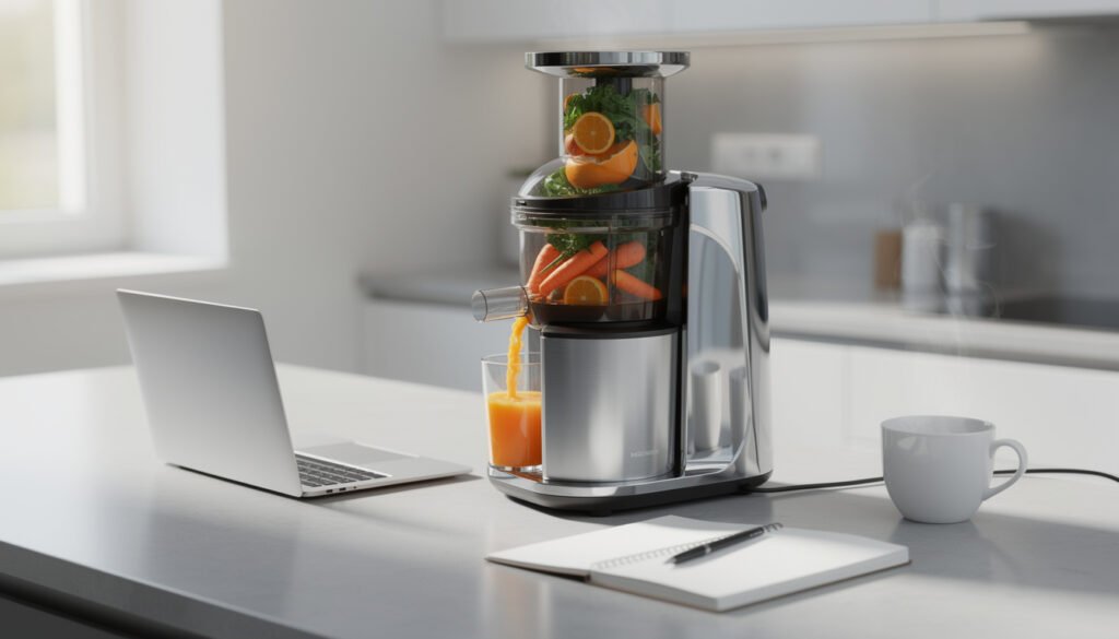 découvrez comment une centrifugeuse professionnelle innovante peut transformer votre routine et booster votre productivité grâce à des jus frais et énergisants.