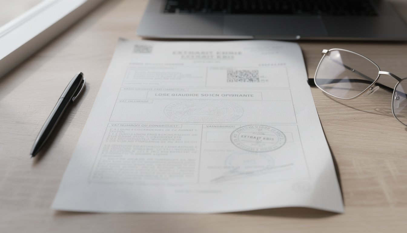 Où pouvez-vous trouver le numéro de TVA sur un extrait Kbis ?
