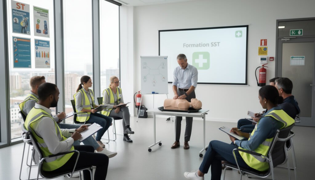 découvrez comment la formation sst permet d'assurer la sécurité et la prévention en entreprise, en formant les salariés aux gestes de premiers secours et aux bonnes pratiques pour éviter les accidents.