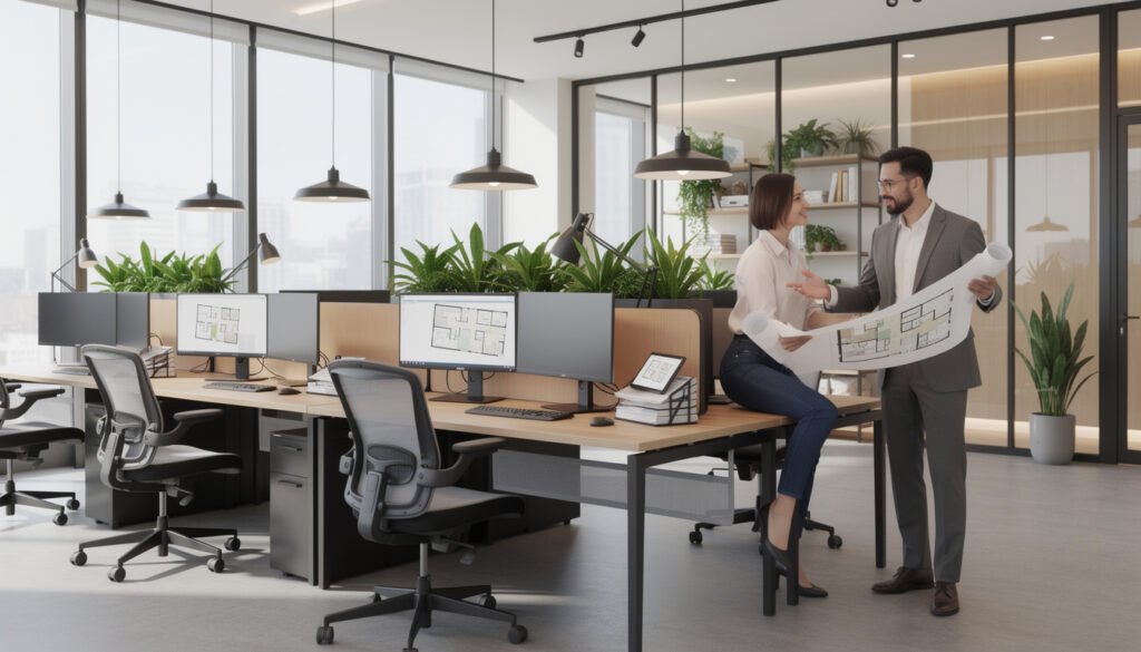 découvrez pourquoi faire appel à un professionnel pour l'aménagement de vos bureaux est essentiel pour optimiser votre espace de travail, améliorer le confort des employés et renforcer la productivité.