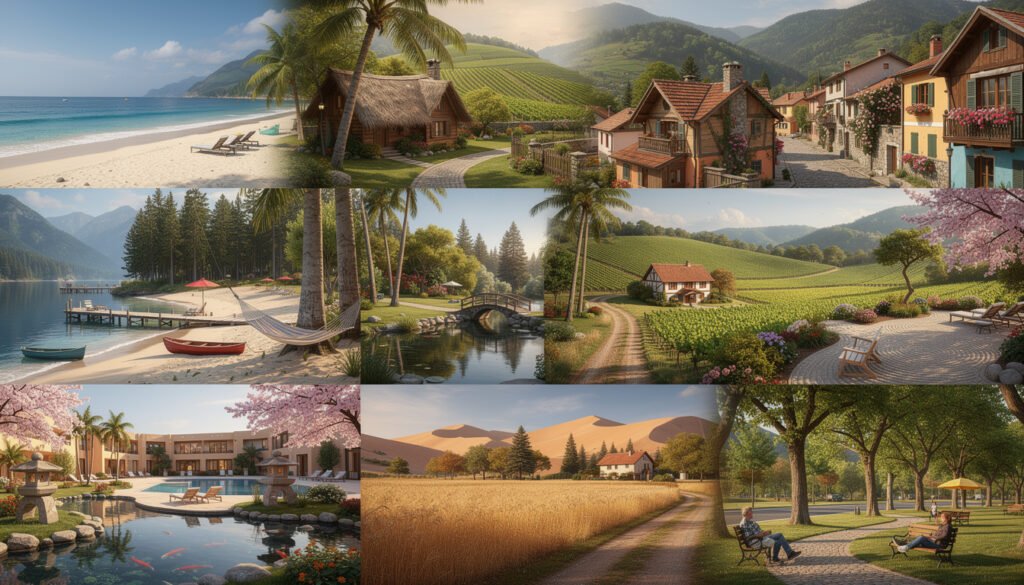 découvrez les 10 destinations idéales pour vivre une retraite paisible et sans travail, avec des conseils pour choisir le lieu parfait selon vos envies et votre budget.